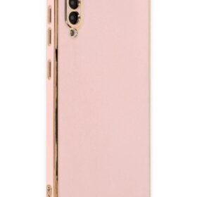 Samsung Galaxy A50 Kılıf Volet Silikon - Pembe-(5796)