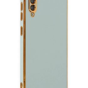 Samsung Galaxy A50 Kılıf Volet Silikon - Açık Yeşil-(5796)