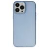iPhone 14 Pro Max Kılıf Modos Metal Kapak - Mavi-(5796)