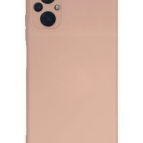 Xiaomi Poco M5 Kılıf Nano içi Kadife Silikon - Pudra-(5796)