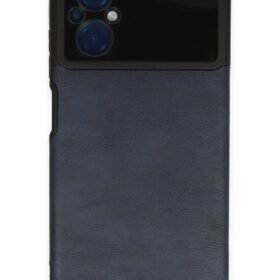 Xiaomi Poco M5 Kılıf Loop Deri Silikon - Lacivert-(5796)