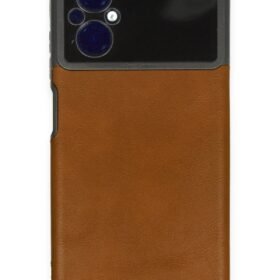 Xiaomi Poco M5 Kılıf Loop Deri Silikon - Kahverengi-(5796)
