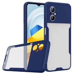Xiaomi Poco M5 Kılıf Platin Silikon - Lacivert-(5796)