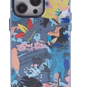 iPhone 13 Pro Max Kılıf Prada Desenli Kapak - Prada Pembe - 1-(5796)