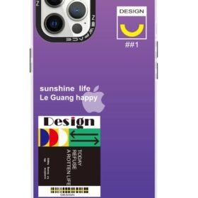 iPhone 12 Pro Max Kılıf Estoril Desenli Kapak - Estoril - 4-(5796)