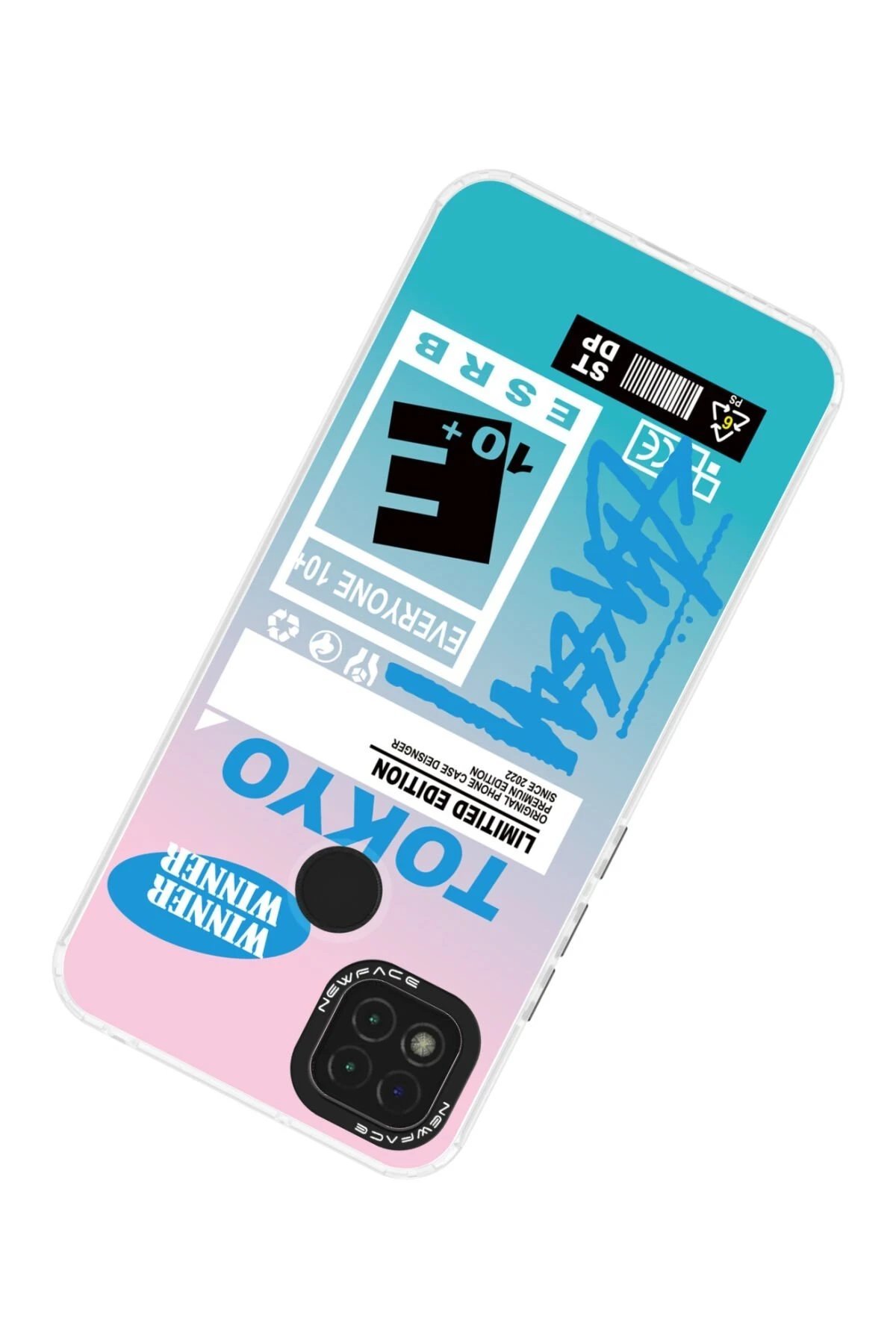 Xiaomi Redmi 9C Kılıf Estoril Desenli Kapak - Estoril - 1-(5796) - Görsel 3