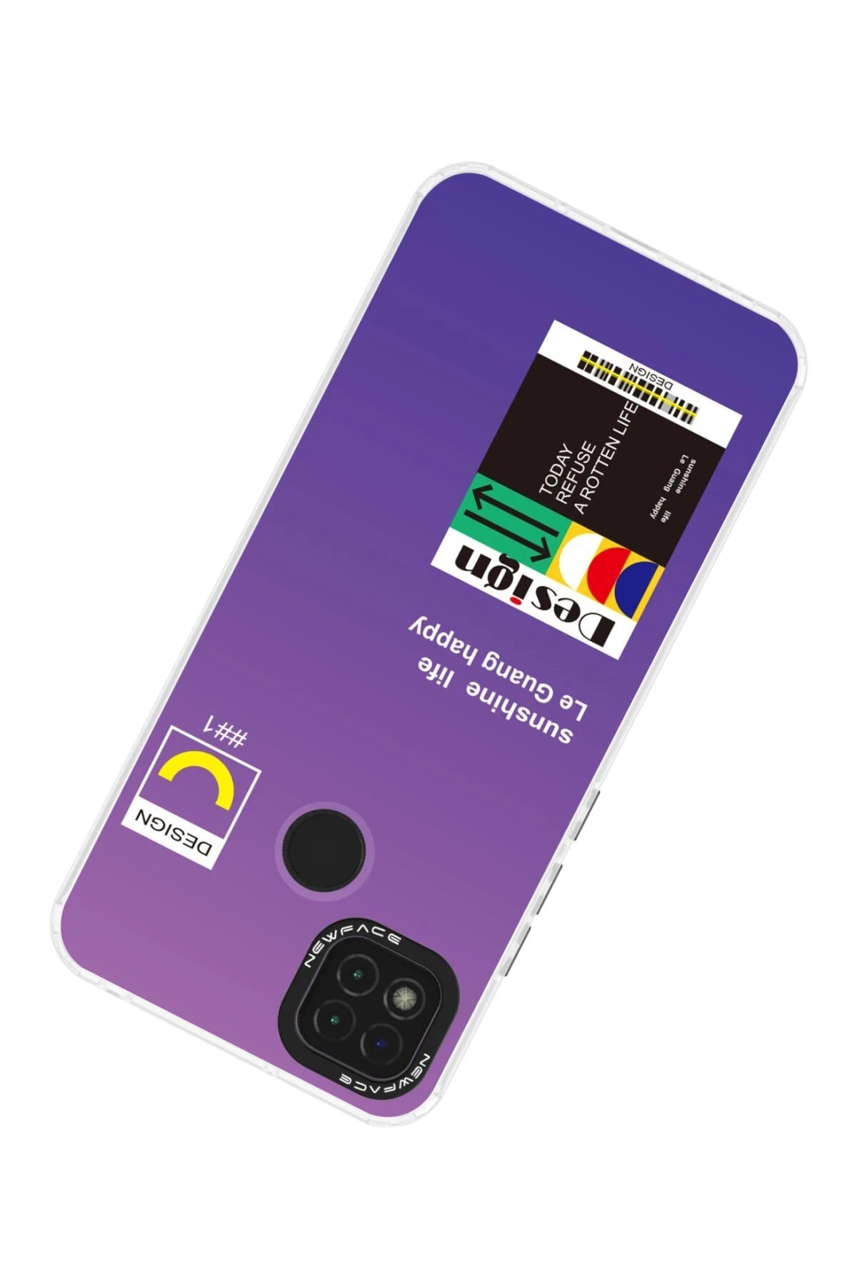 Xiaomi Redmi 9C Kılıf Estoril Desenli Kapak - Estoril - 4-(5796) - Görsel 3