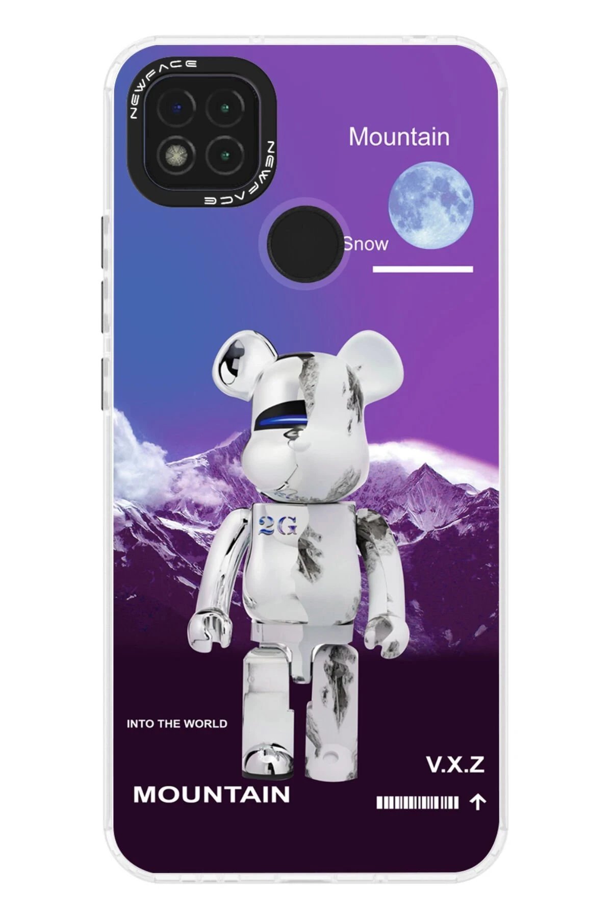 Xiaomi Redmi 9C Kılıf Estoril Desenli Kapak - Estoril - 8-(5796)