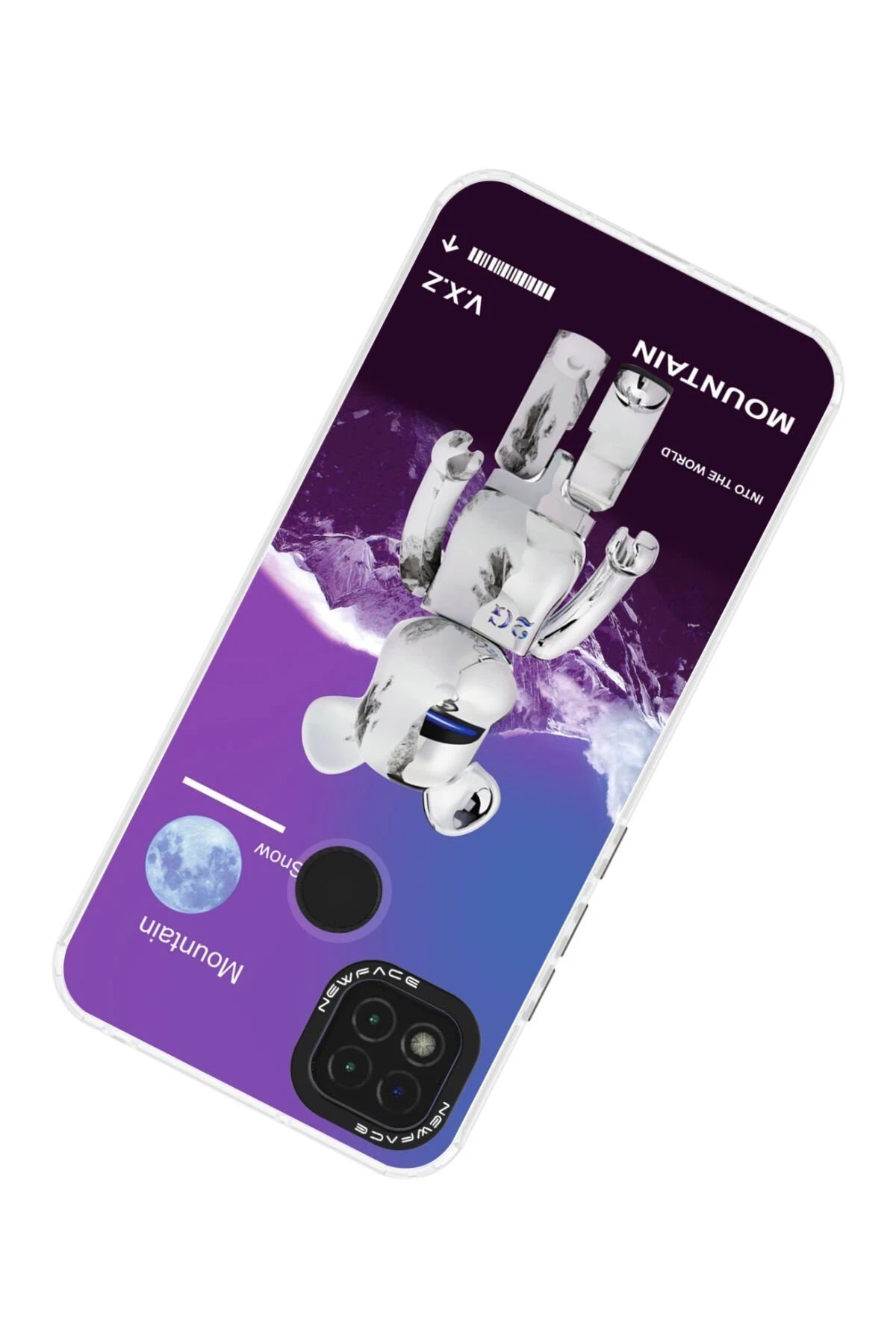 Xiaomi Redmi 9C Kılıf Estoril Desenli Kapak - Estoril - 8-(5796) - Görsel 3