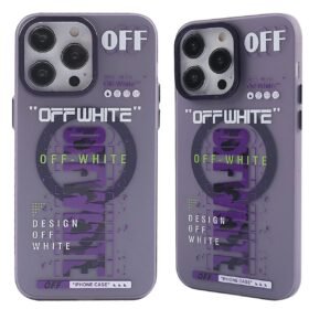 iPhone 13 Pro Kılıf Apollo Magneticsafe Desenli Kapak - Apollo Mor - 3-(5796)