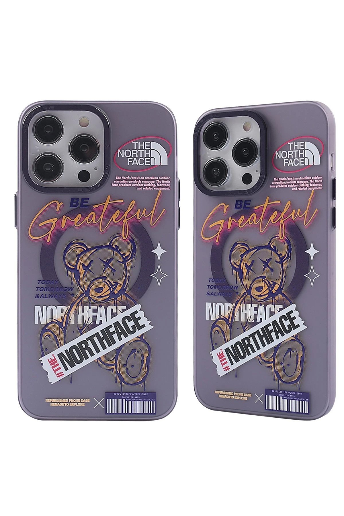 iPhone 14 Pro Kılıf Apollo Magneticsafe Desenli Kapak - Apollo Mor - 2-(5796)