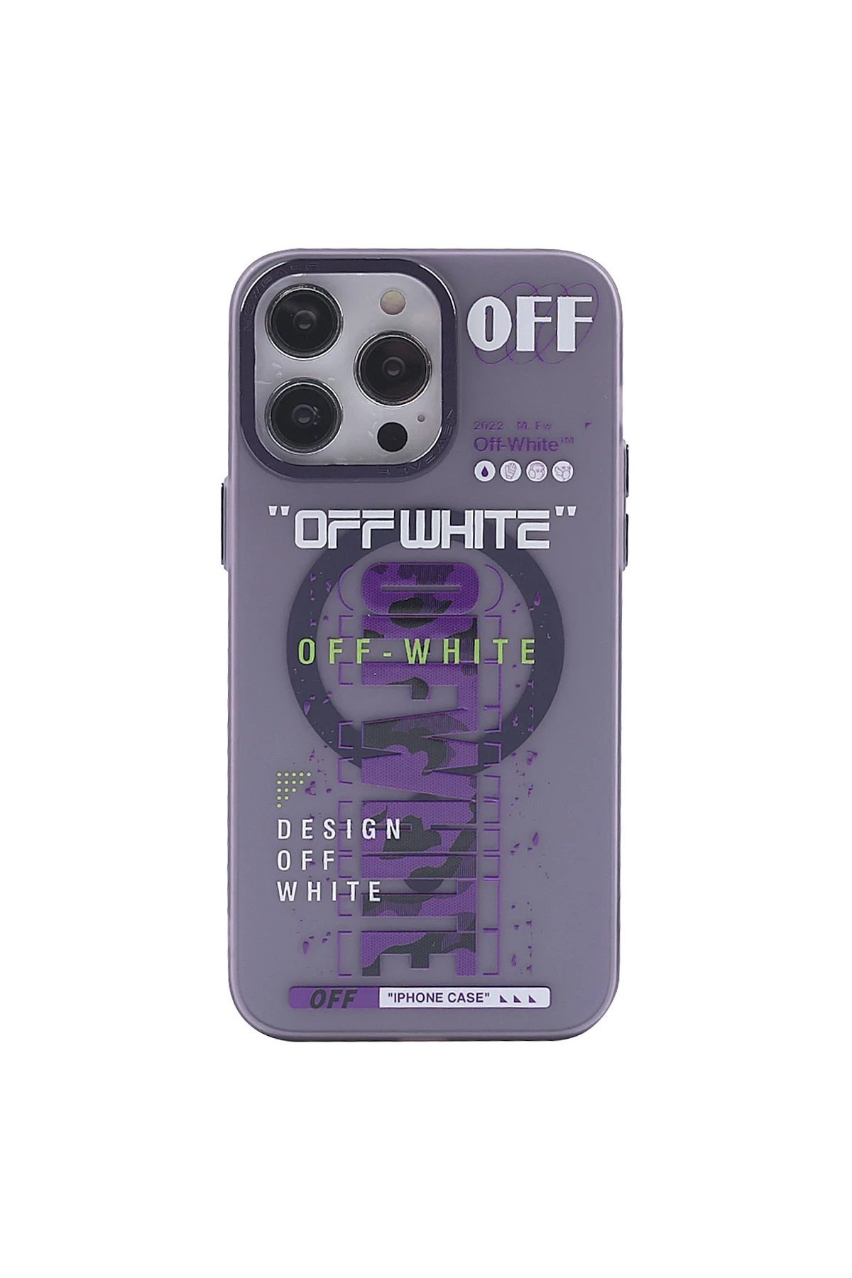 iPhone 14 Pro Kılıf Apollo Magneticsafe Desenli Kapak - Apollo Mor - 3-(5796) - Görsel 3