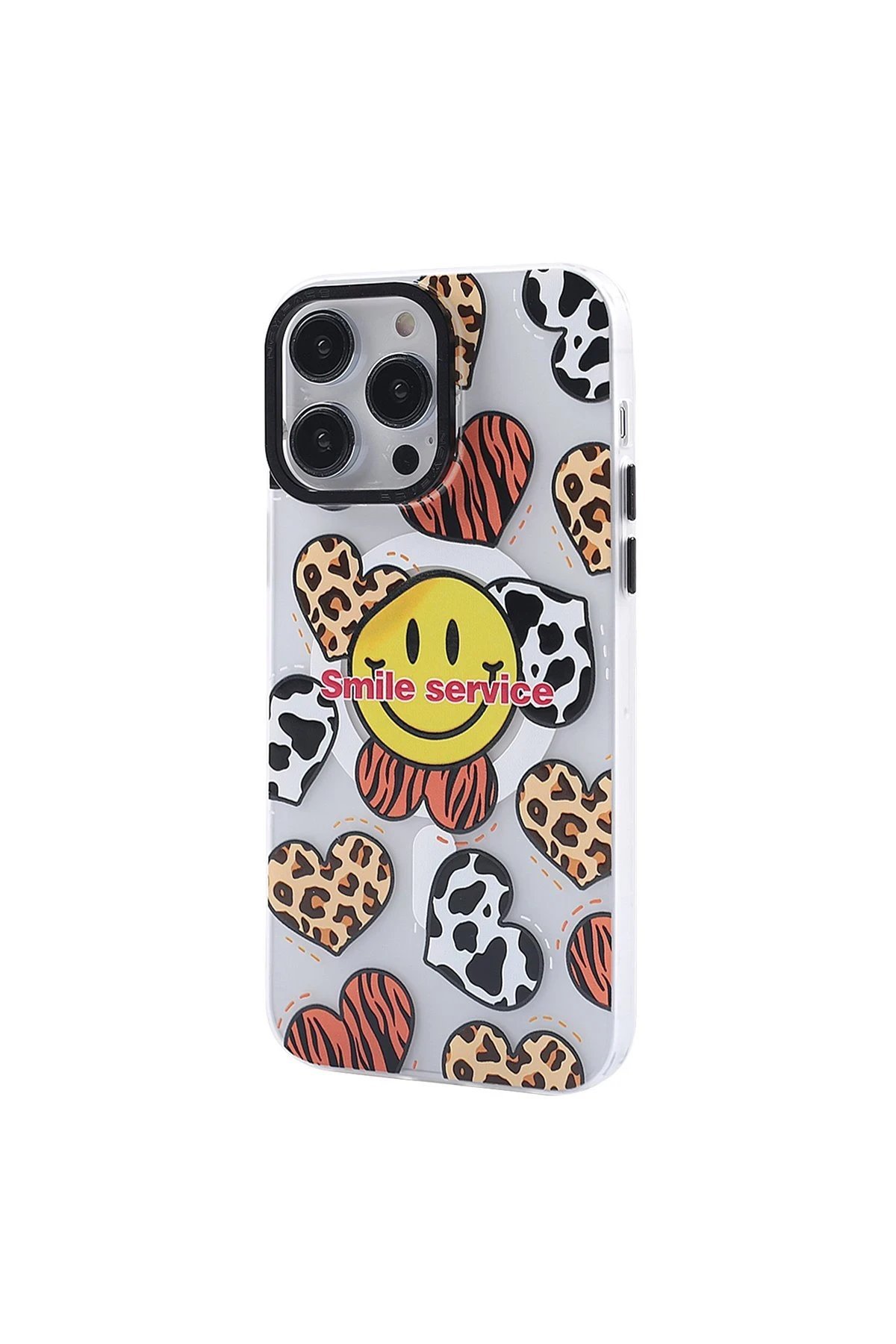 iPhone 14 Pro Kılıf Apollo Magneticsafe Desenli Kapak - Apollo Şeffaf - 2-(5796) - Görsel 2