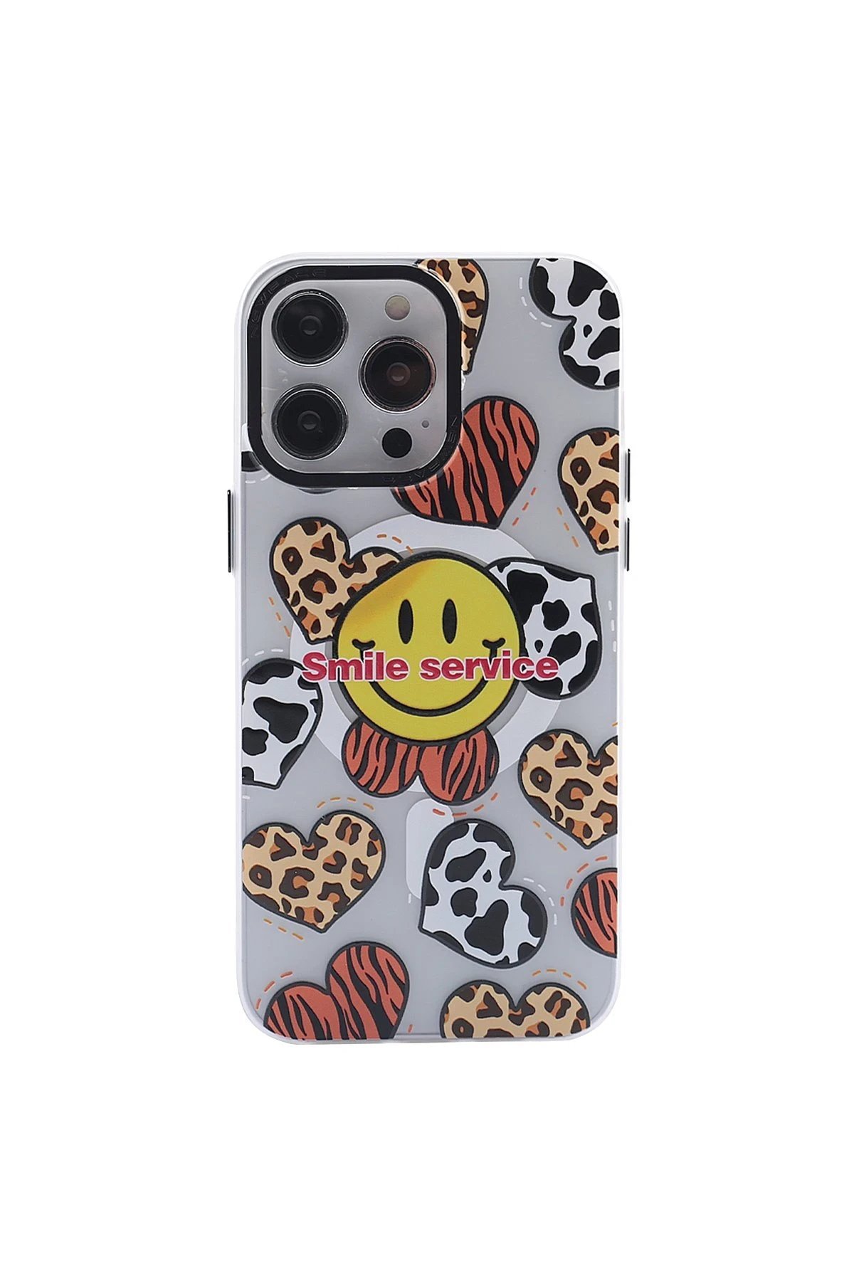 iPhone 14 Pro Kılıf Apollo Magneticsafe Desenli Kapak - Apollo Şeffaf - 2-(5796) - Görsel 3