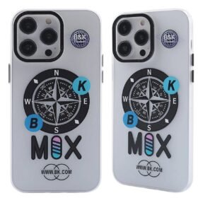 iPhone 14 Pro Kılıf Apollo Magneticsafe Desenli Kapak - Apollo Şeffaf - 3-(5796)