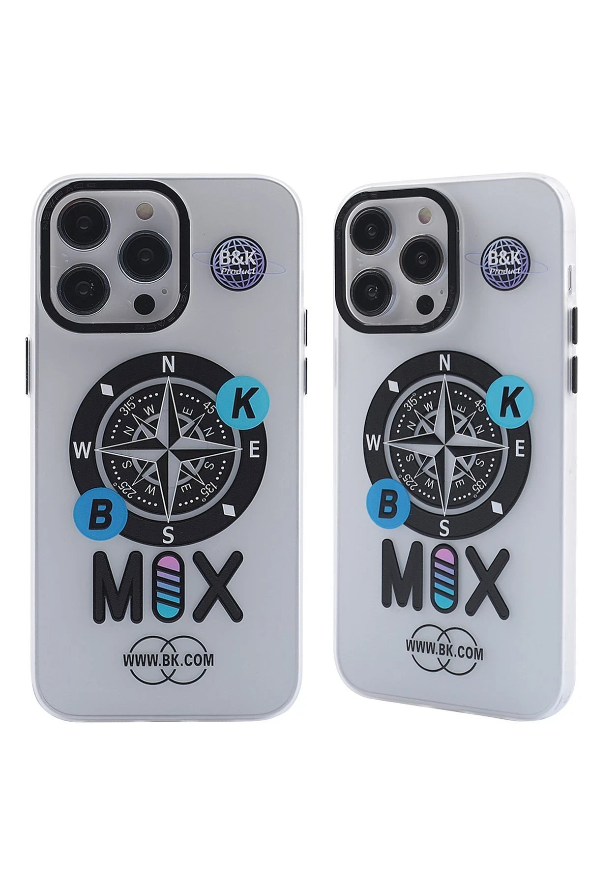 iPhone 14 Pro Kılıf Apollo Magneticsafe Desenli Kapak - Apollo Şeffaf - 3-(5796)