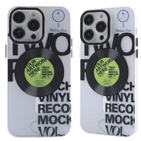 iPhone 14 Pro Kılıf Apollo Magneticsafe Desenli Kapak - Apollo Şeffaf - 5-(5796)