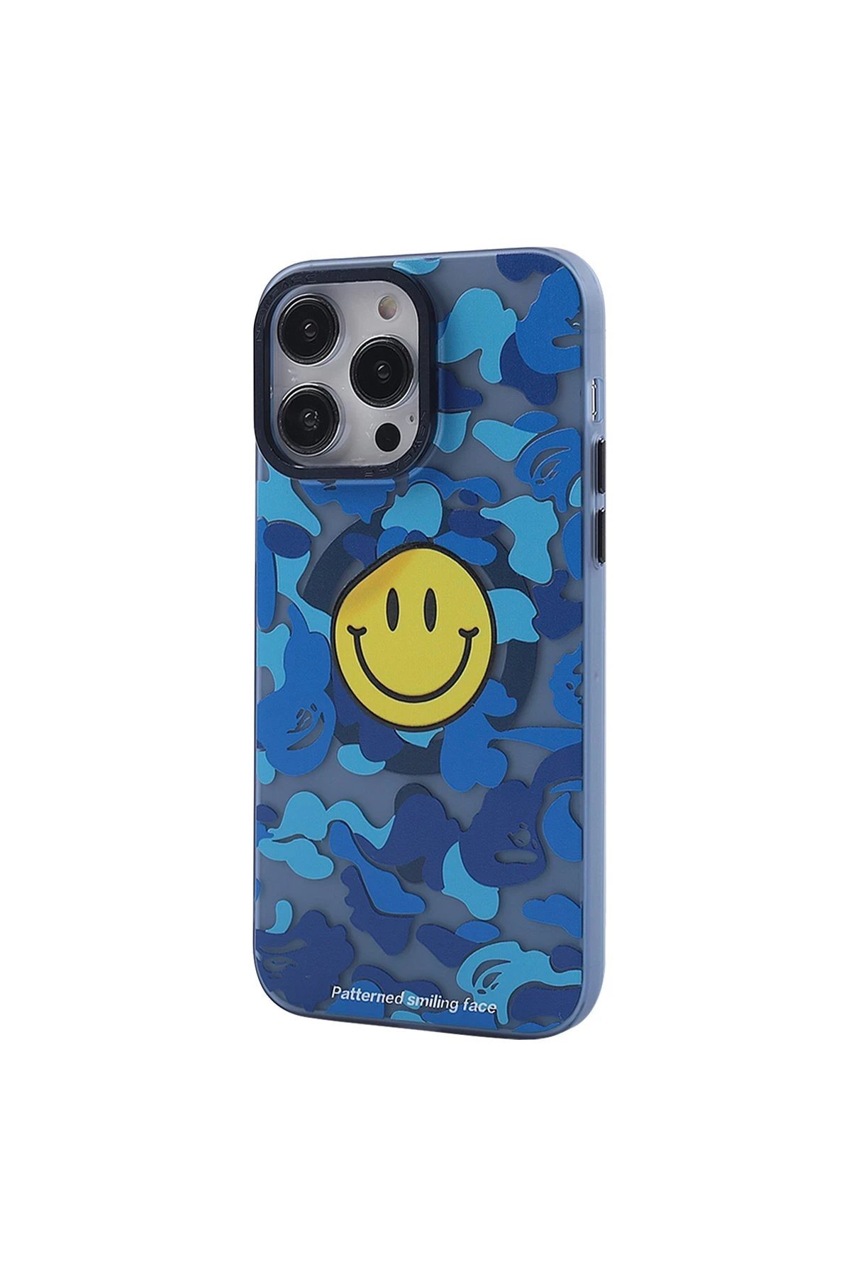 iPhone 14 Pro Max Kılıf Apollo Magneticsafe Desenli Kapak - Apollo Mavi - 1-(5796) - Görsel 2