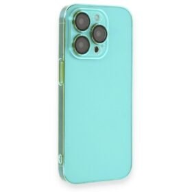 iPhone 13 Pro Kılıf Armada Lensli Kapak - Yeşil-(5796)