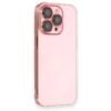 iPhone 13 Pro Kılıf Armada Lensli Kapak - Rose Gold-(5796)