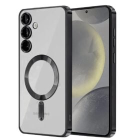 Samsung Galaxy S23 Kılıf Kross Magneticsafe Kapak - Siyah-(5796)