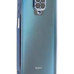 Xiaomi Redmi Note 9 Pro Kılıf Lensli Silikon - Açık Mavi-(5796)