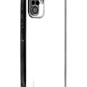 Xiaomi Redmi Note 10 Kılıf Lensli Silikon - Siyah-(5796)
