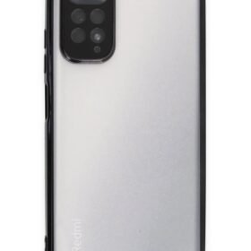 Xiaomi Redmi Note 11 Kılıf Lensli Silikon - Siyah-(5796)