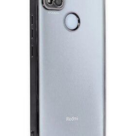 Xiaomi Redmi 9C Kılıf Lensli Silikon - Siyah-(5796)