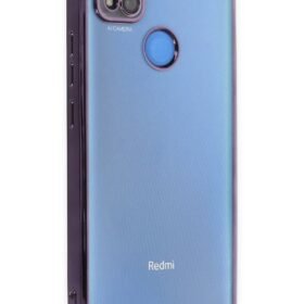 Xiaomi Redmi 9C Kılıf Lensli Silikon - Mor-(5796)