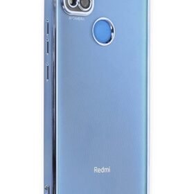 Xiaomi Redmi 9C Kılıf Lensli Silikon - Açık Mavi-(5796)