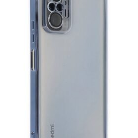 Xiaomi Redmi Note 10 Pro Kılıf Lensli Silikon - Açık Mavi-(5796)
