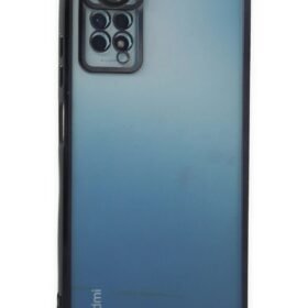 Xiaomi Redmi Note 11 Pro Kılıf Lensli Silikon - Siyah-(5796)