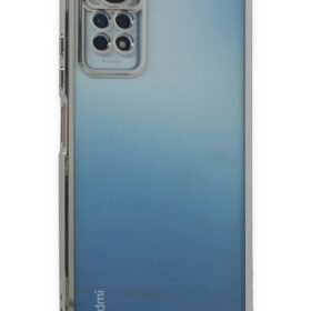 Xiaomi Redmi Note 11 Pro Kılıf Lensli Silikon - Gümüş-(5796)