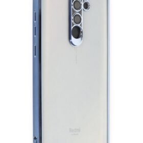 Xiaomi Redmi Note 8 Pro Kılıf Lensli Silikon - Açık Mavi-(5796)