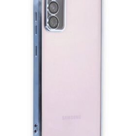 Samsung Galaxy S20 FE Kılıf Lensli Silikon - Açık Mavi-(5796)