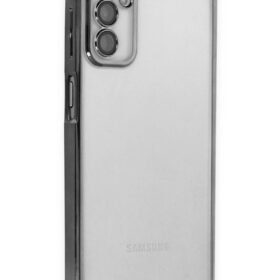Samsung Galaxy M23 Kılıf Lensli Silikon - Siyah-(5796)