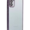 Samsung Galaxy M23 Kılıf Lensli Silikon - Mor-(5796)