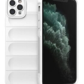 iPhone 11 Pro Kılıf Optimum Silikon - Krem-(5796)