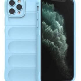 iPhone 11 Pro Kılıf Optimum Silikon - Sky Blue-(5796)