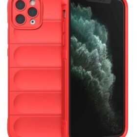 iPhone 11 Pro Max Kılıf Optimum Silikon - Kırmızı-(5796)
