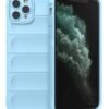 iPhone 11 Pro Max Kılıf Optimum Silikon - Sky Blue-(5796)