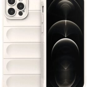 iPhone 12 Pro Kılıf Optimum Silikon - Krem-(5796)