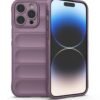 iPhone 13 Pro Max Kılıf Optimum Silikon - Mor-(5796)