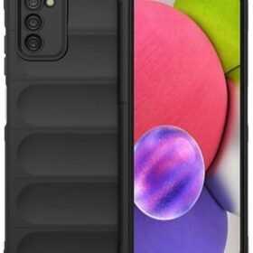 Samsung Galaxy A03S Kılıf Optimum Silikon - Siyah-(5796)