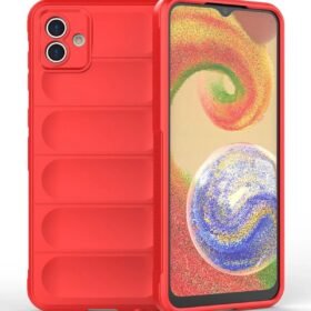 Samsung Galaxy A04 Kılıf Optimum Silikon - Kırmızı-(5796)