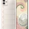 Samsung Galaxy A04 Kılıf Optimum Silikon - Krem-(5796)