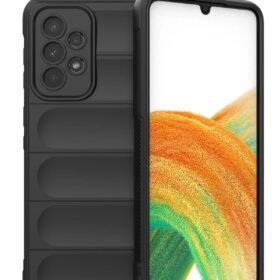 Samsung Galaxy A33 5G Kılıf Optimum Silikon - Siyah-(5796)