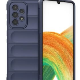 Samsung Galaxy A33 5G Kılıf Optimum Silikon - Lacivert-(5796)