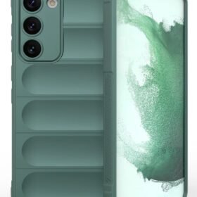 Samsung Galaxy S23 Plus Kılıf Optimum Silikon - Koyu Yeşil-(5796)